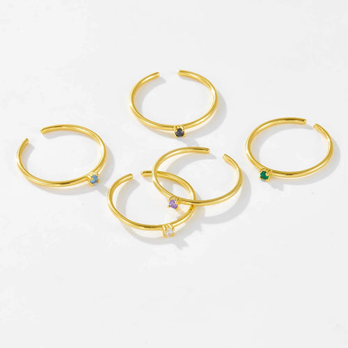 Ball Slim Resizable Rings