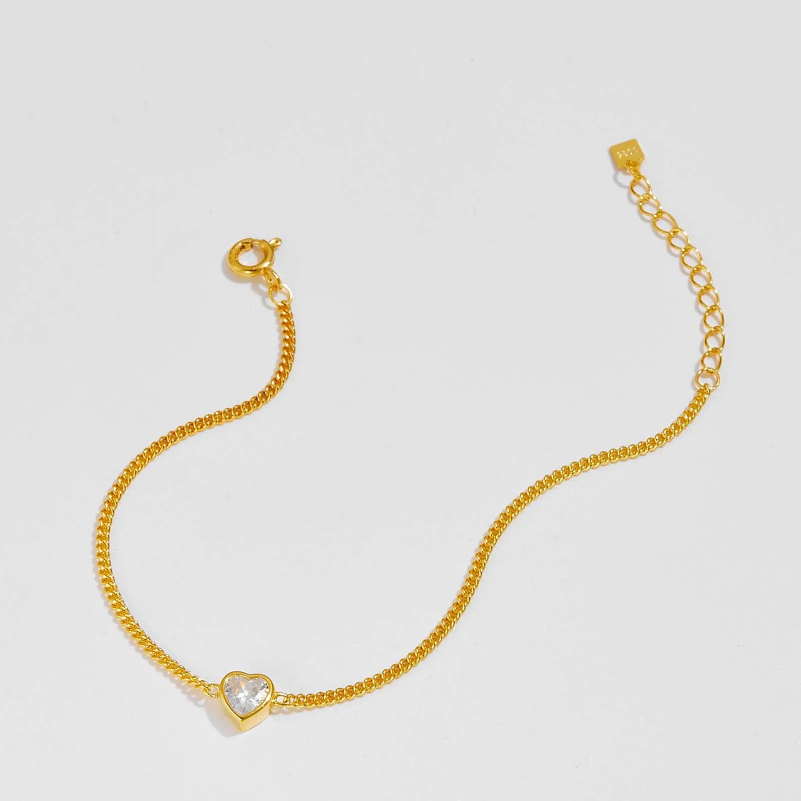 Heart CZ Bracelet