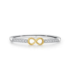 Heart-Infinity Ring