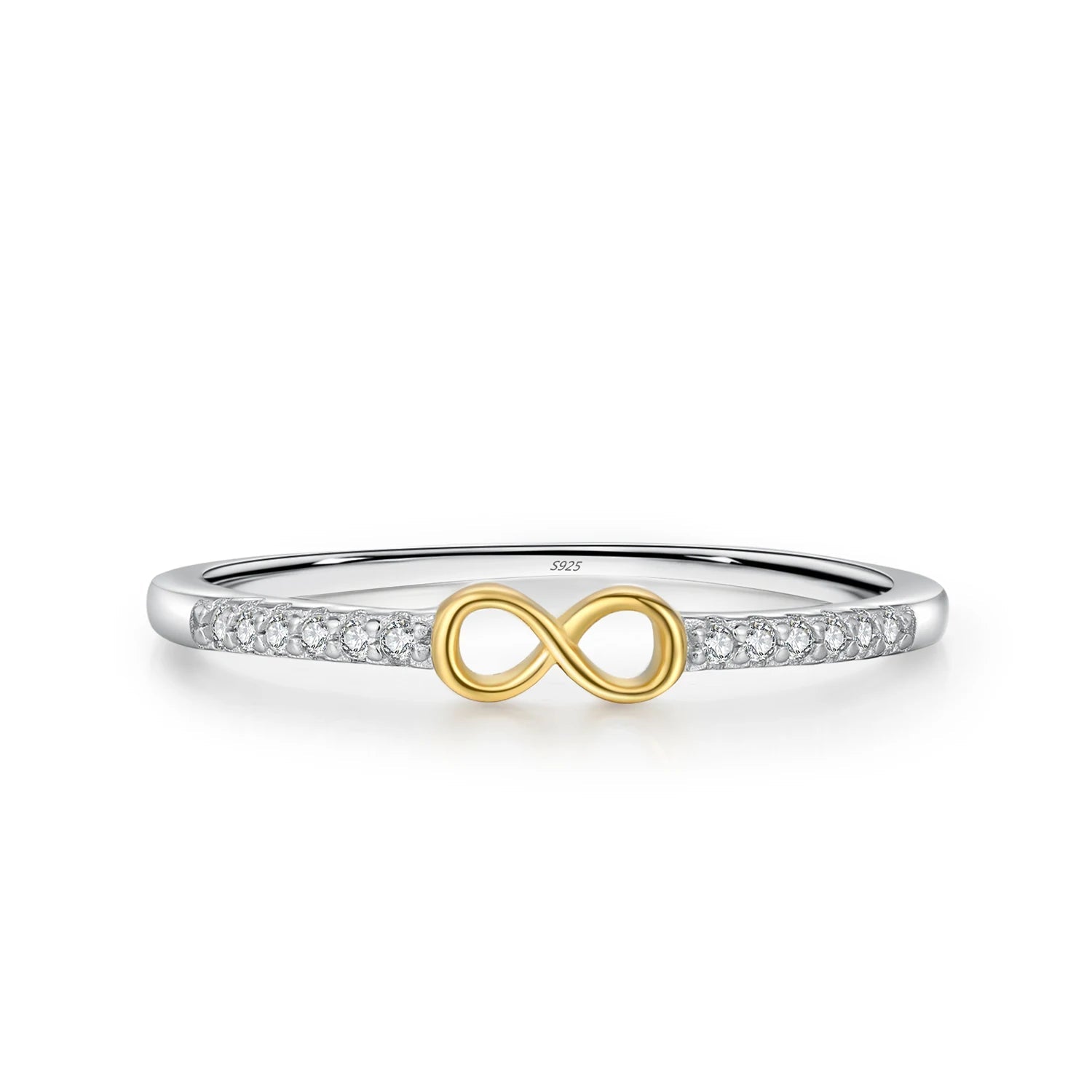 Heart-Infinity Ring