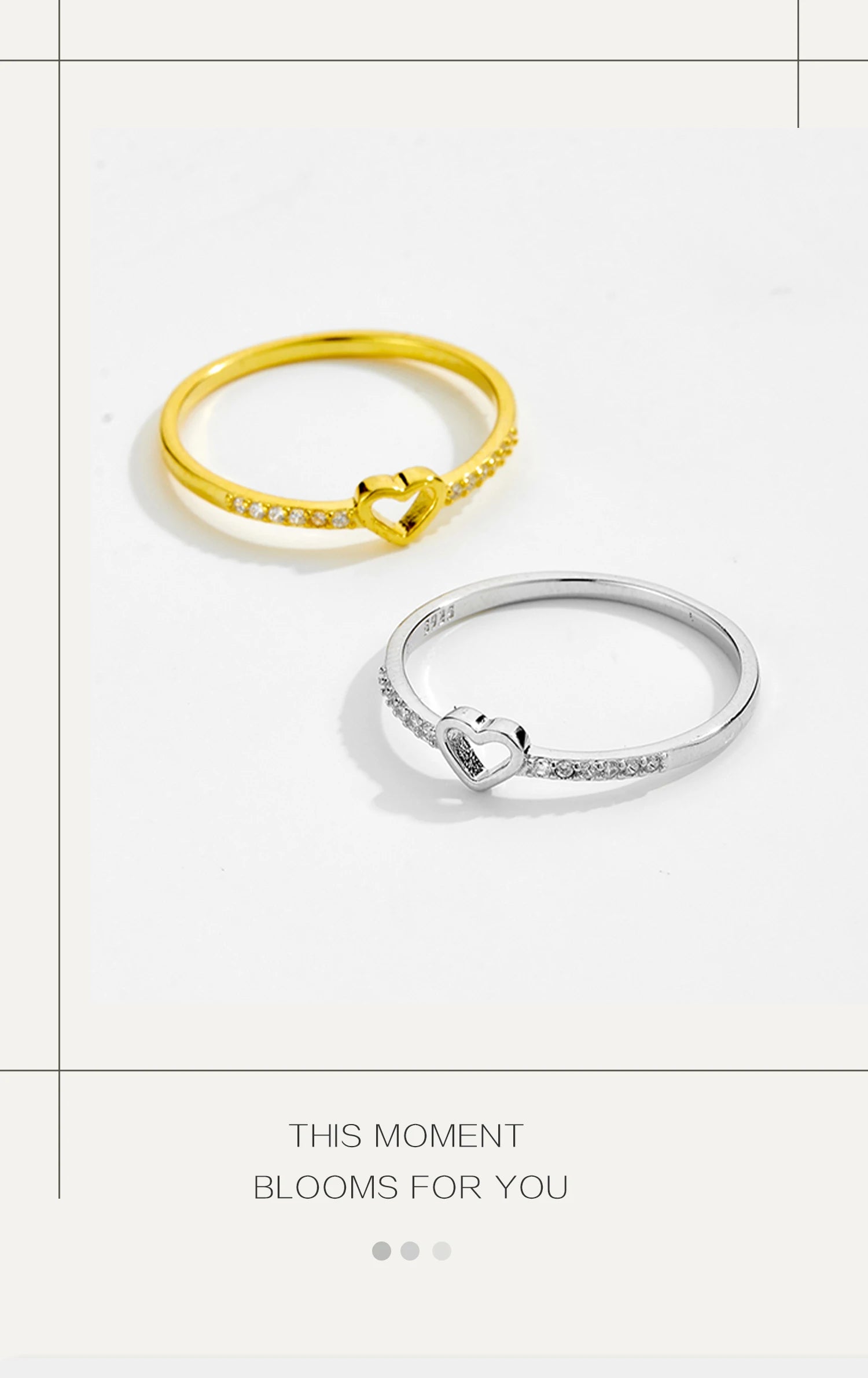 Minimalist Heart-Shaped Ring