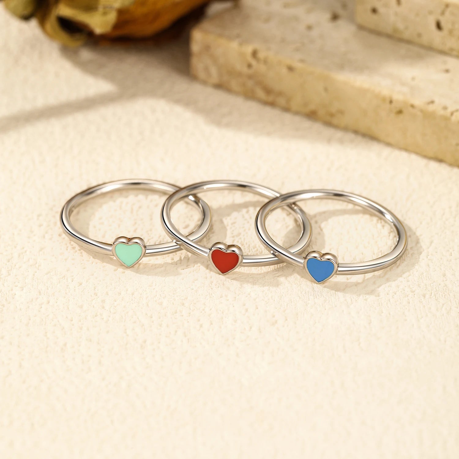 Heart Rings