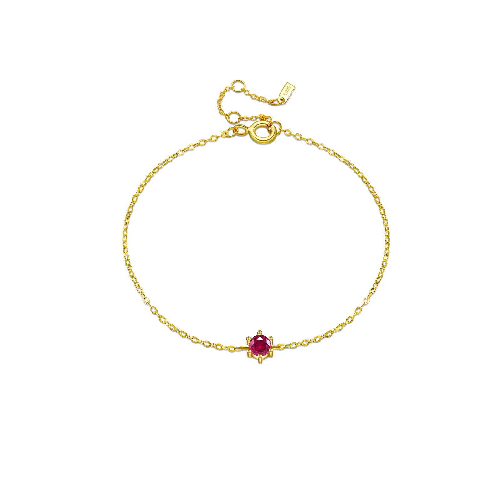 Crystal Zircon Bracelet Gold