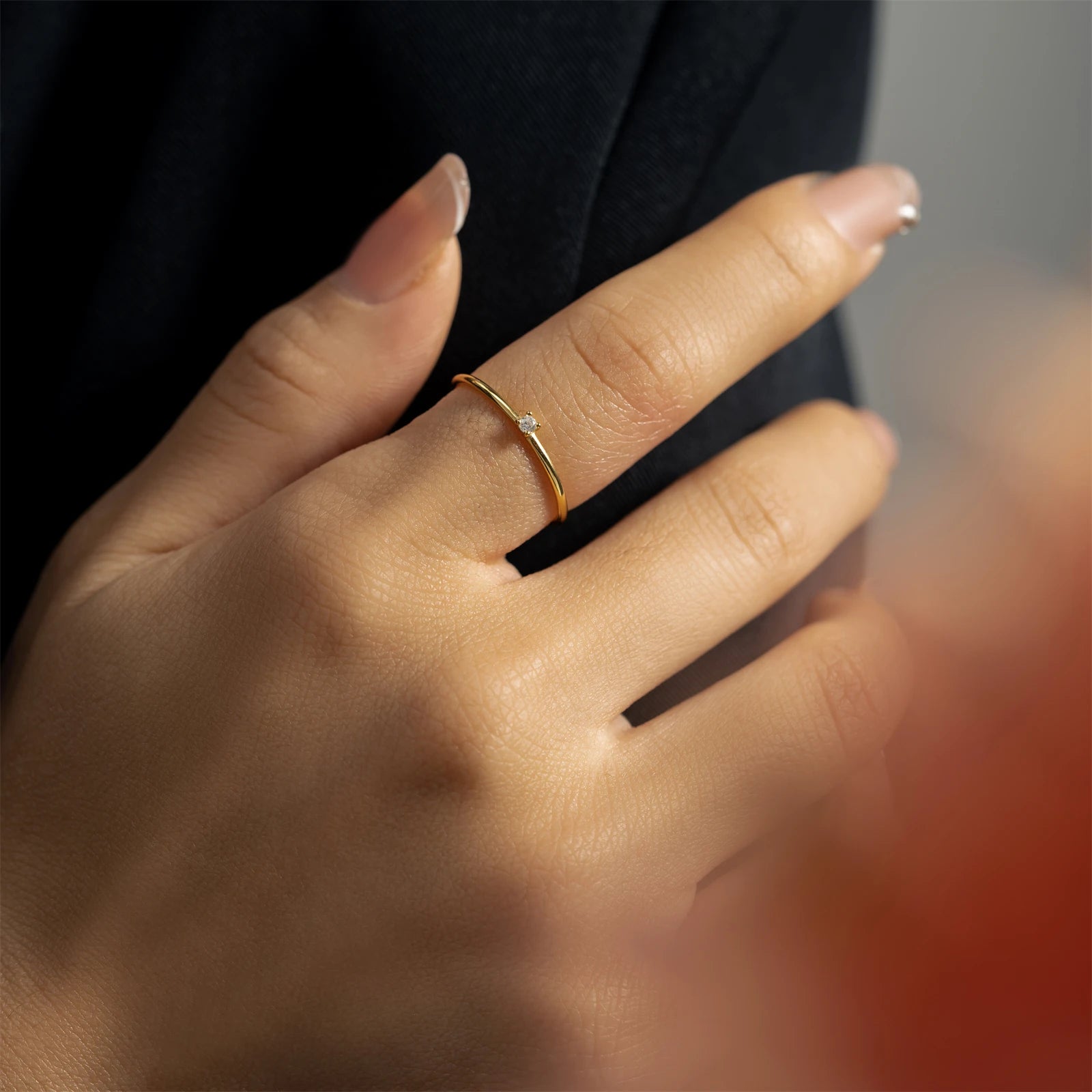 Ball Slim Resizable Rings
