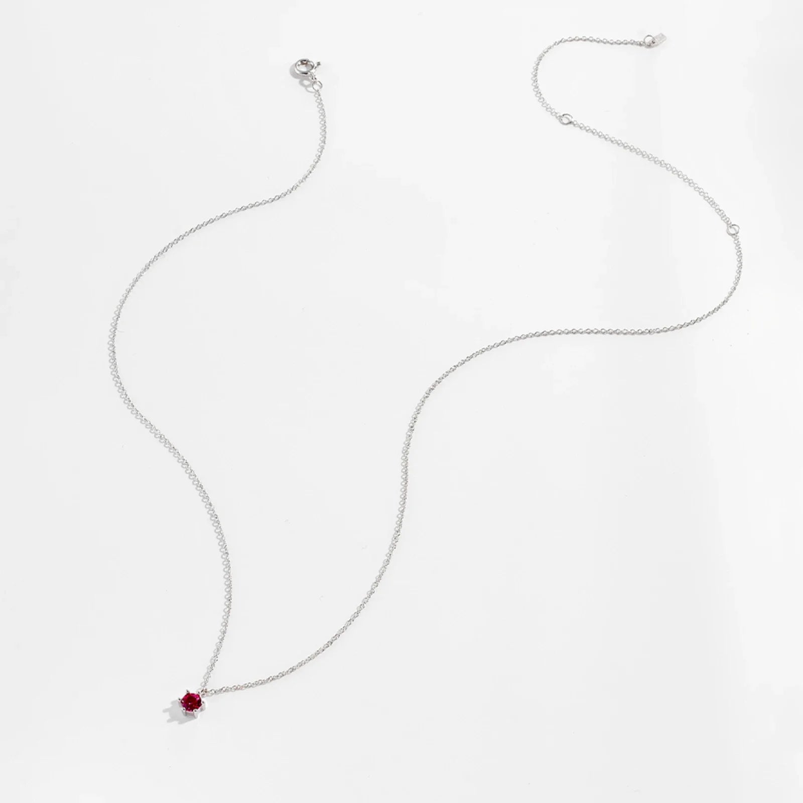 Crystal Necklace Silver