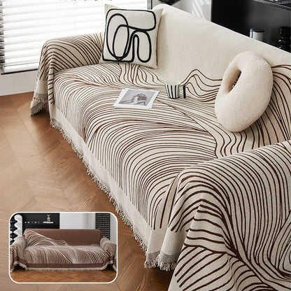 Flower Lines Sofa Cover