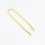 PAPERCLIP BRACELETS 4MM - GOLD
