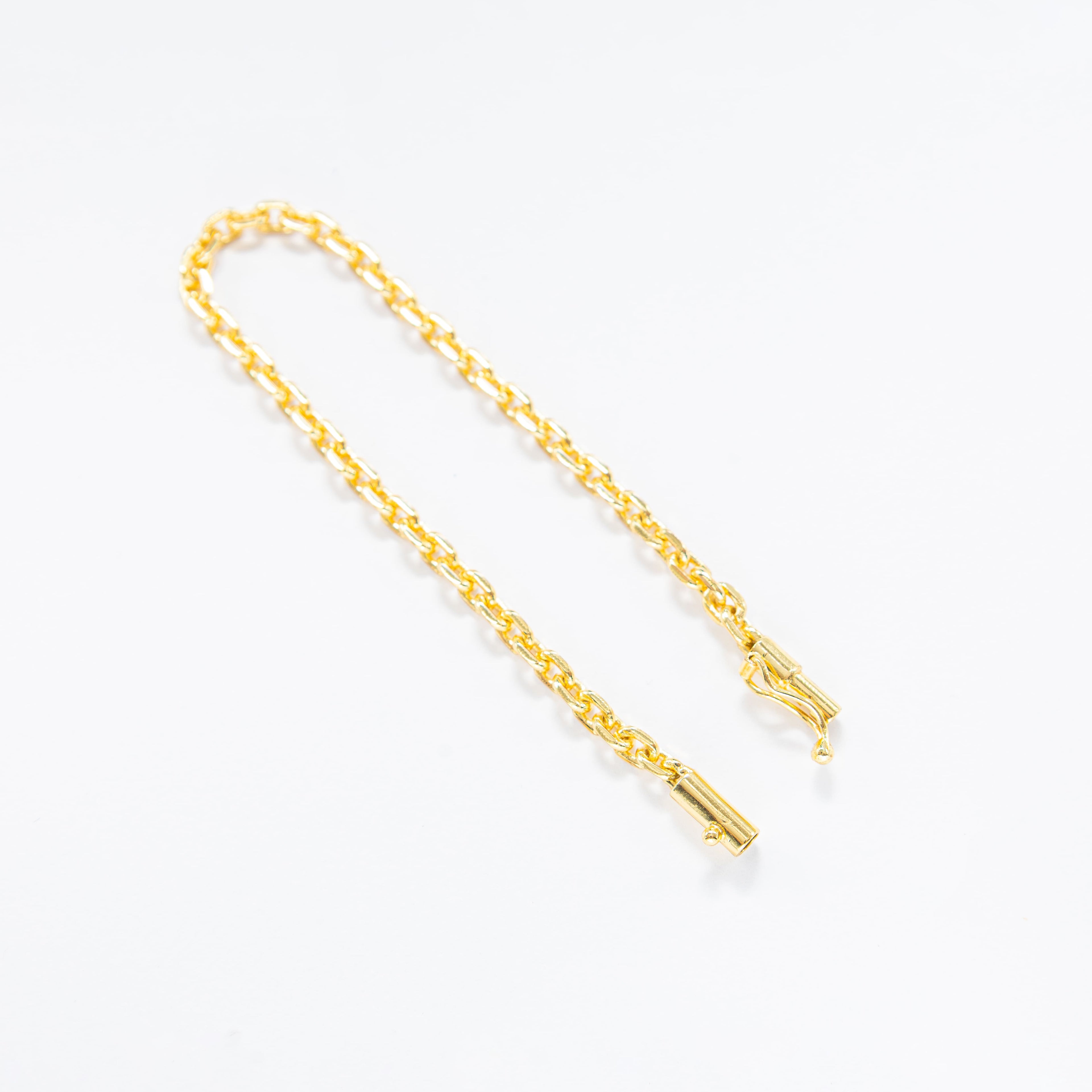 PAPERCLIP BRACELETS 4MM - GOLD