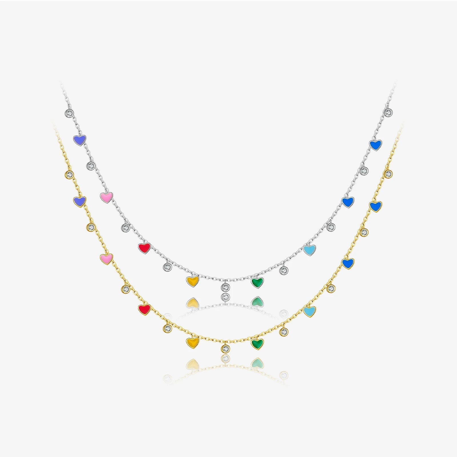 MultIHeart Choker Necklace'