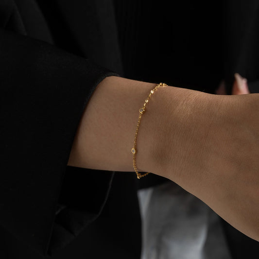 Zircon Round Bracelet