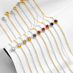 Crystal Zircon Bracelet Silver