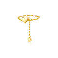 Heart Love Chain Ring