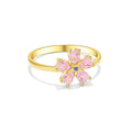 Pink Flower Ring