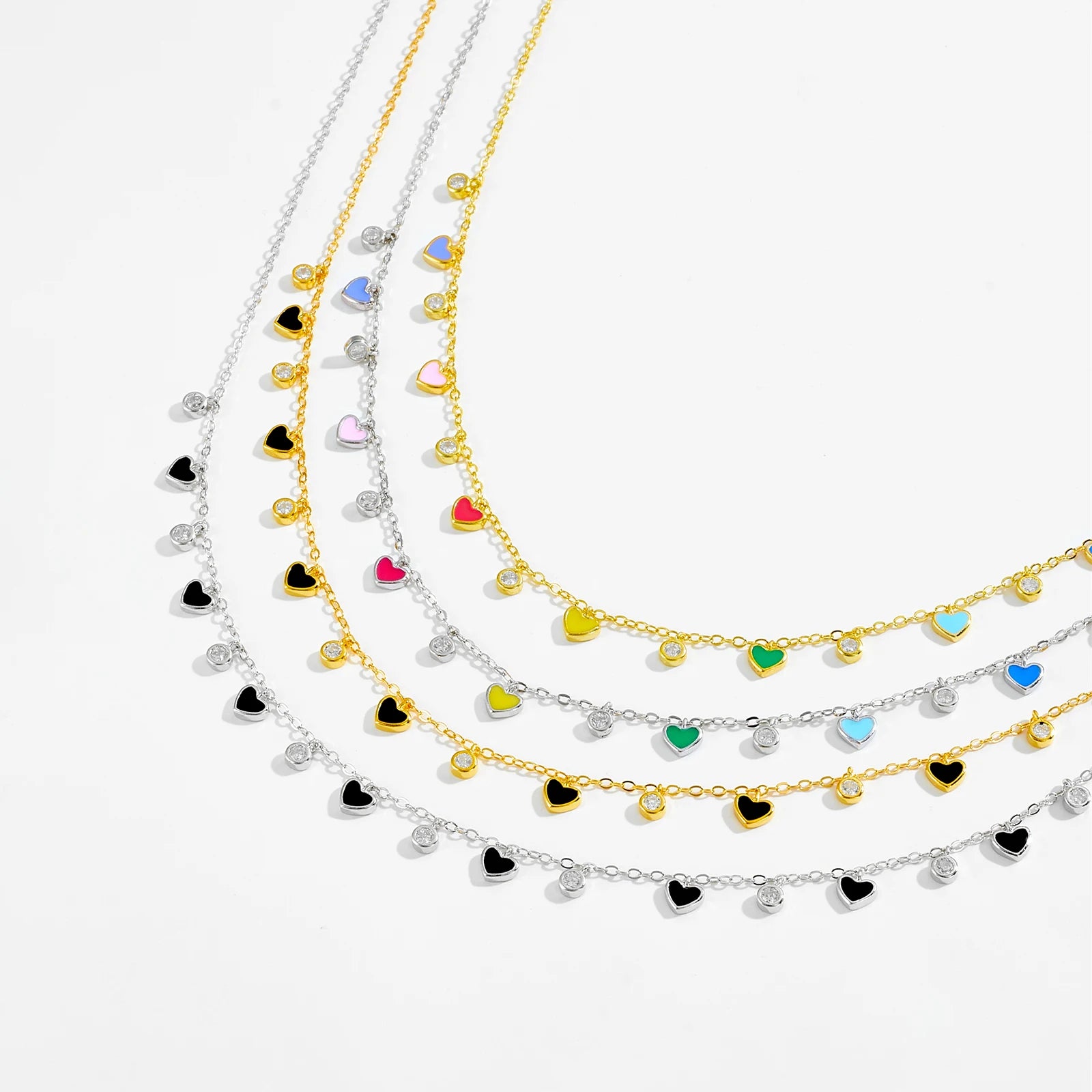 MultIHeart Choker Necklace'