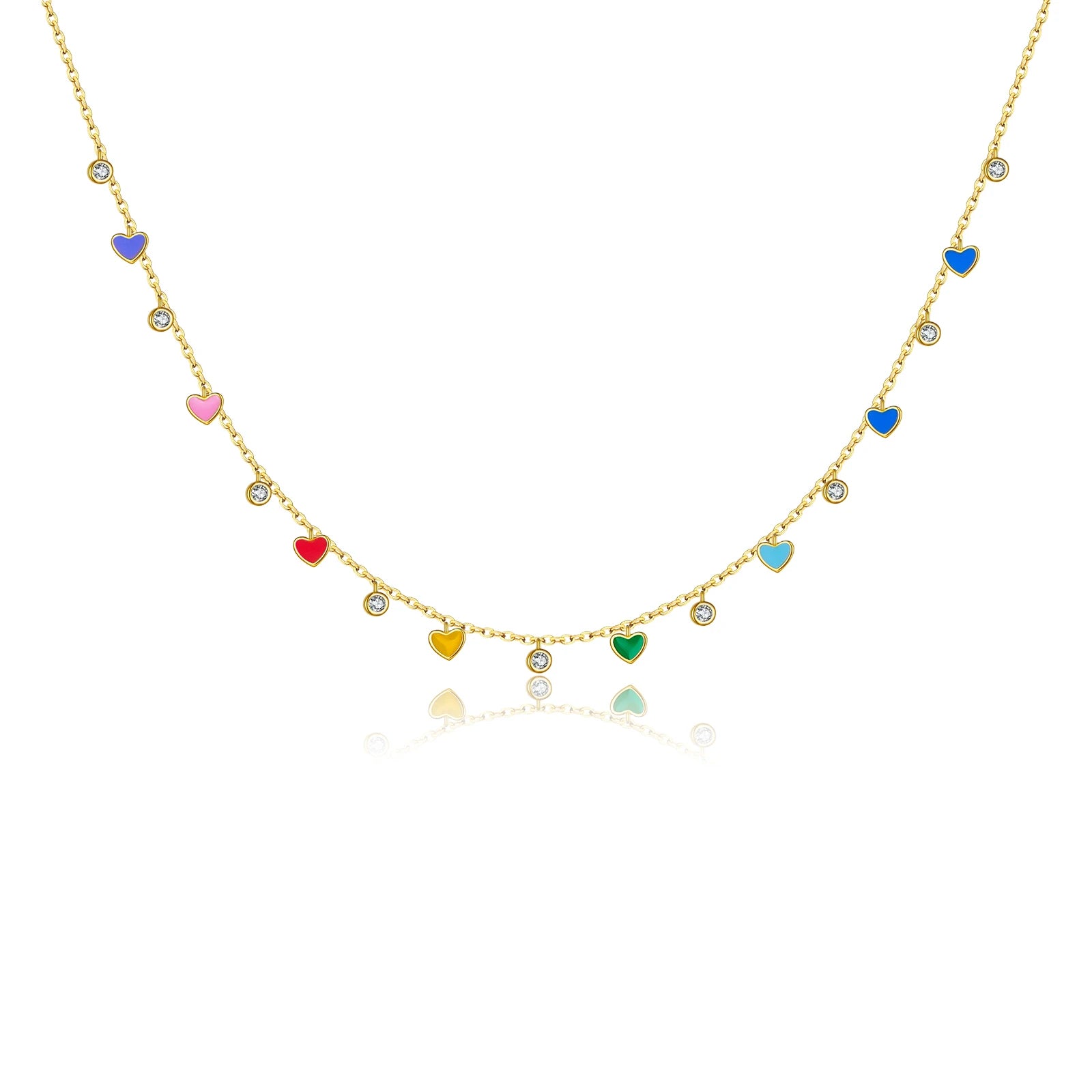 MultIHeart Choker Necklace'