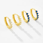 Crystal Hoop EarringS