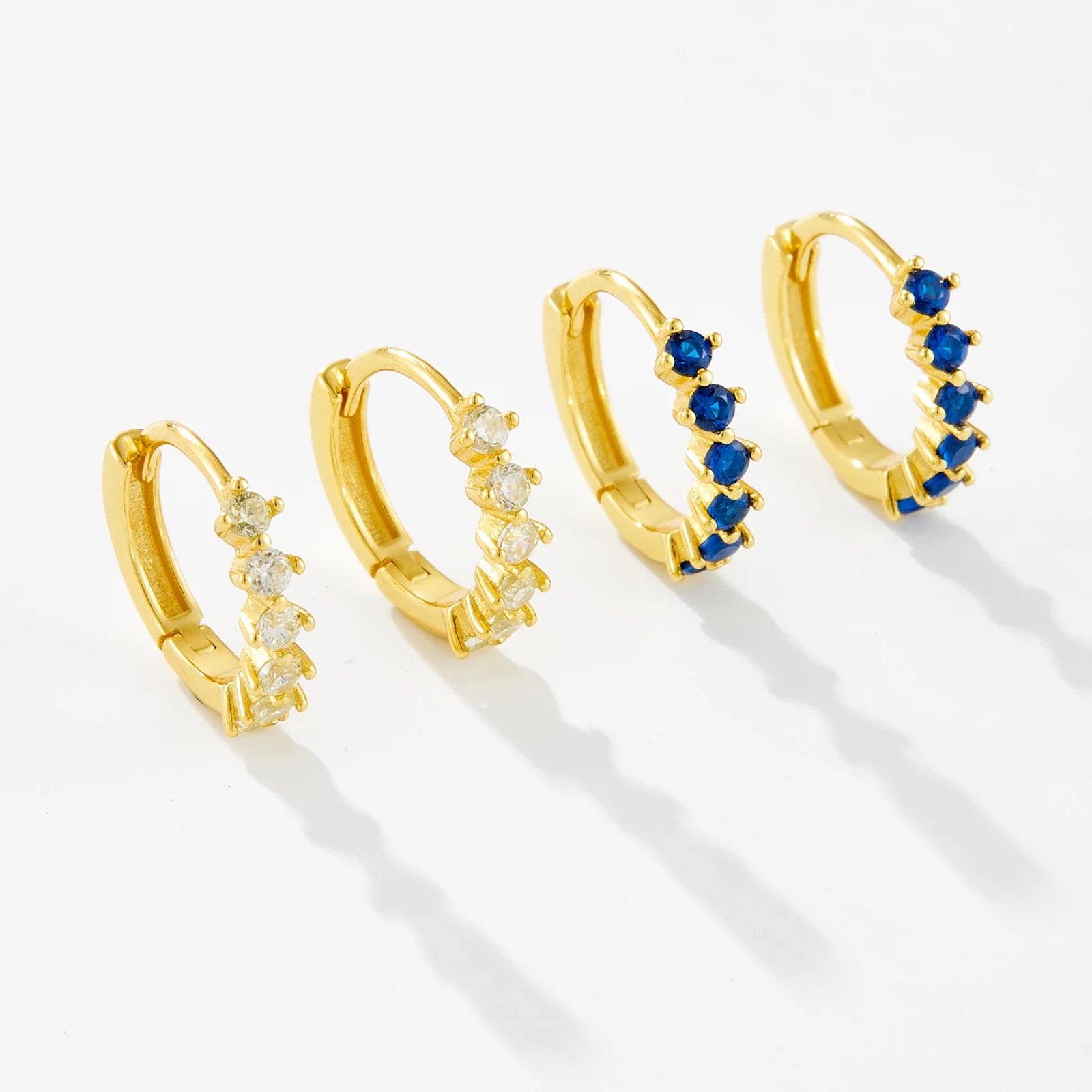 Crystal Hoop EarringS