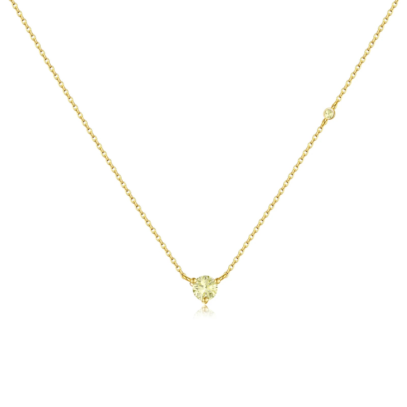 Zircon Necklace' GOLD
