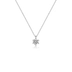 Crystal Necklace Silver