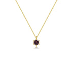Crystal Necklace Gold