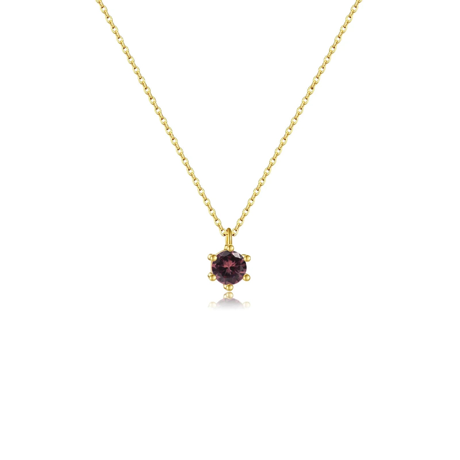 Crystal Necklace Gold