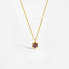 Crystal Necklace Gold
