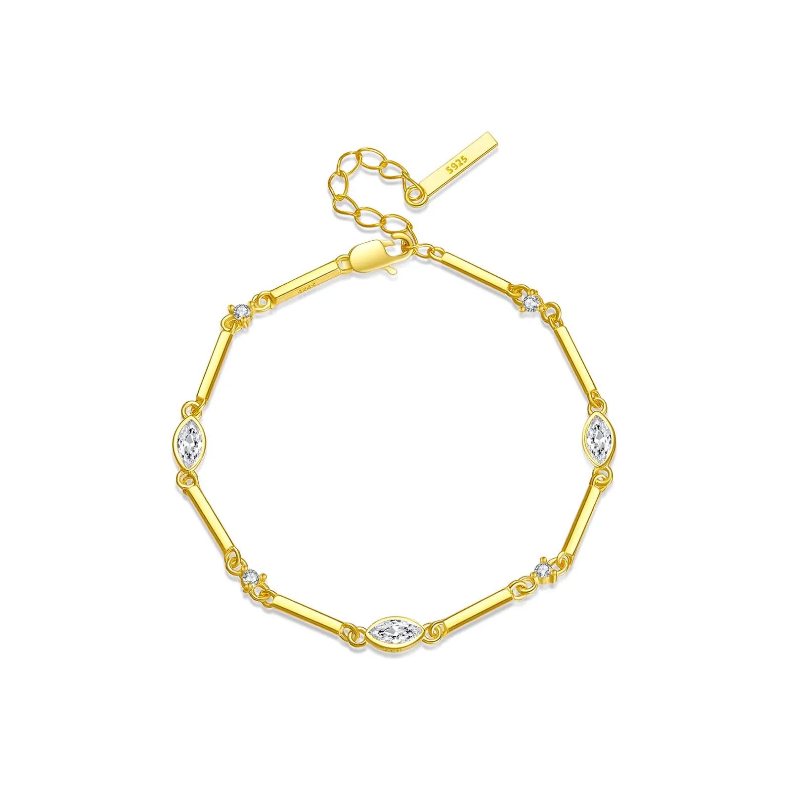 Zircon Beada Bracelet