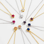 Crystal Necklace Gold
