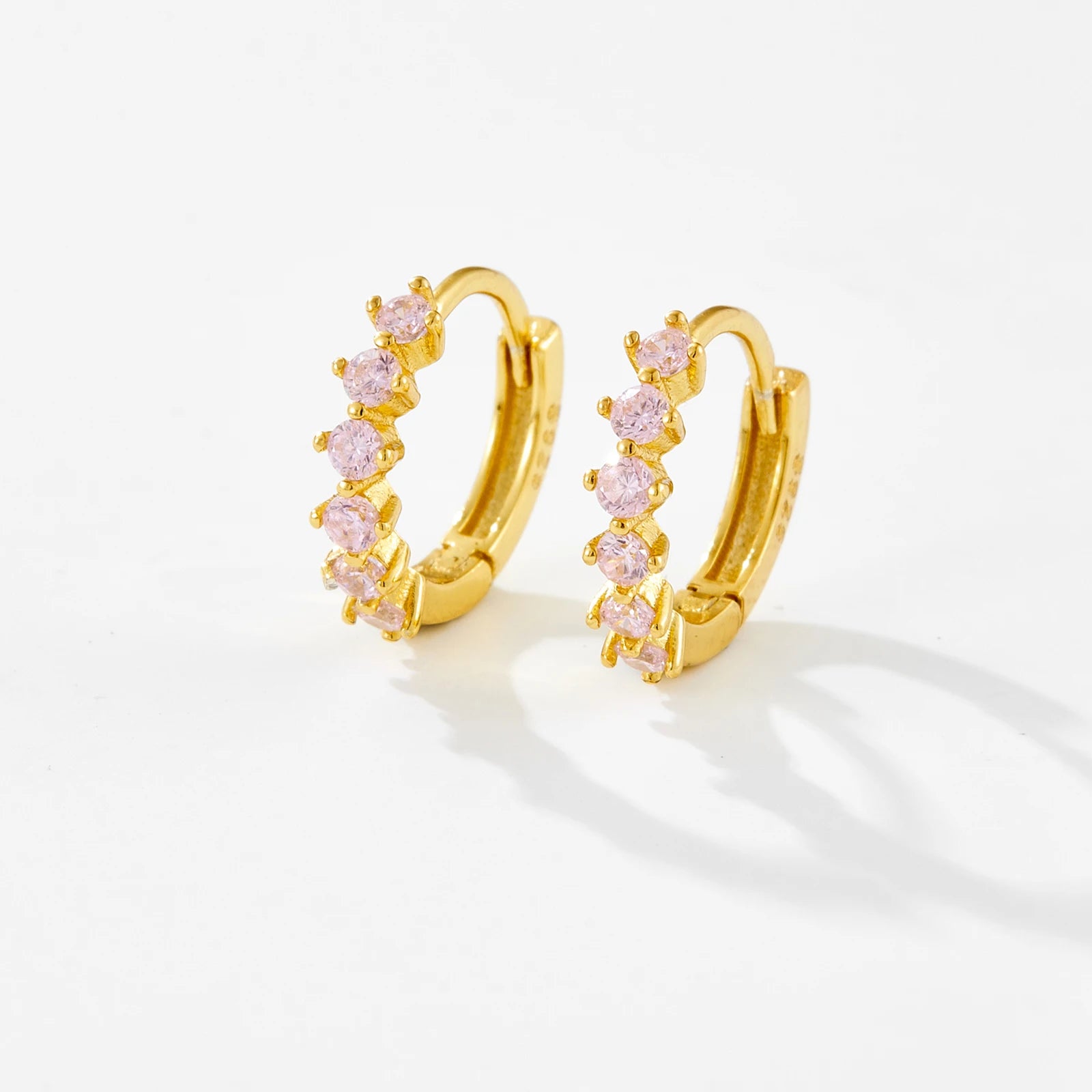 Crystal Hoop EarringS