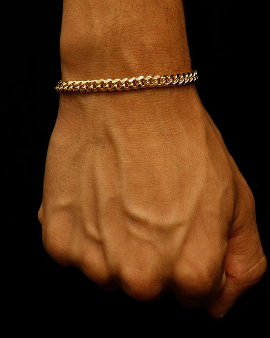 CUBAN BRACELETS 5.5MM - GOLD