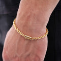 PAPERCLIP BRACELETS 4MM - GOLD