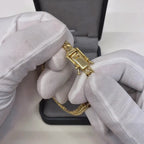DOUBLE CUBAN BRACELETS 6MM - GOLD