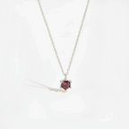 Crystal Necklace Silver